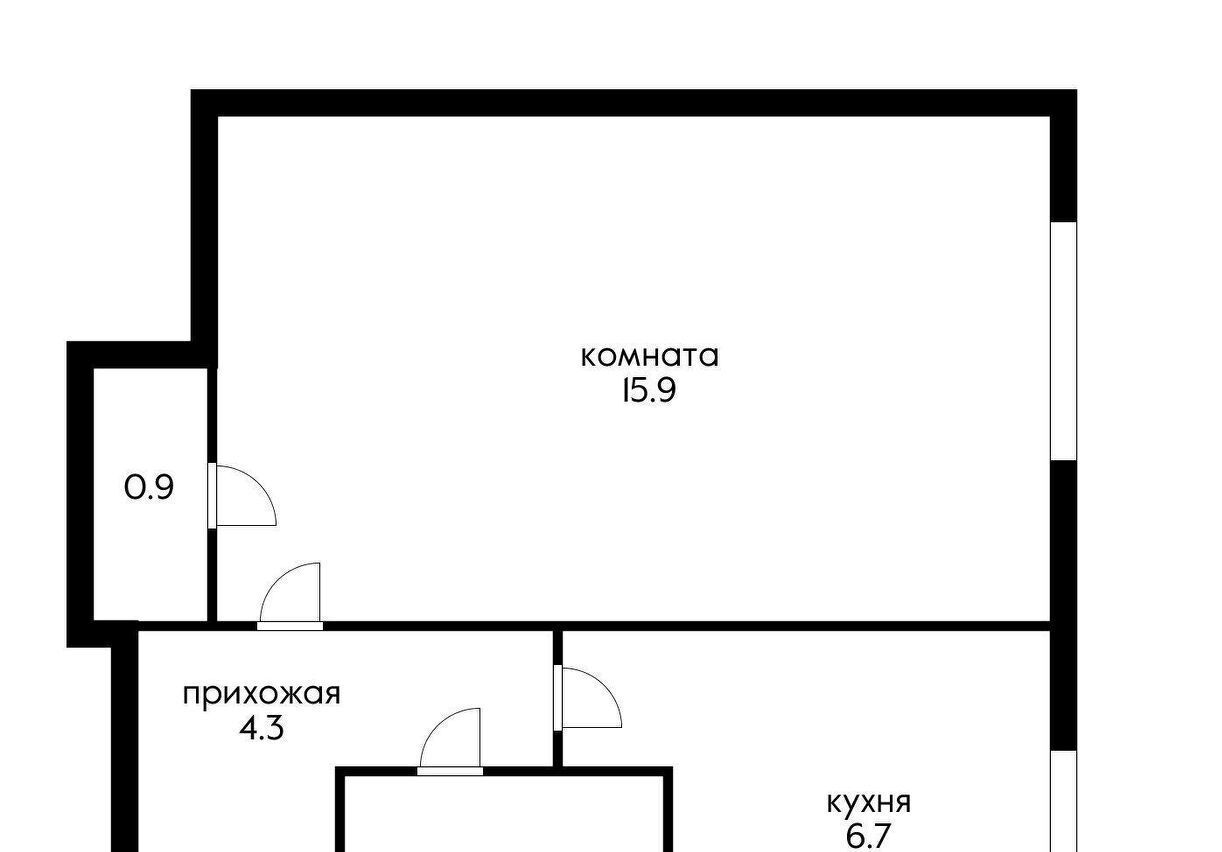 квартира г Краснодар р-н Прикубанский Фестивальный ул им. Тургенева 215 фото 3