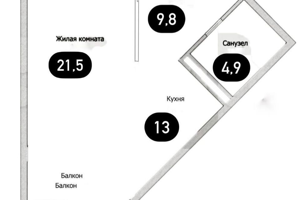 квартира г Краснодар р-н Центральный ул им. Стасова 10 Краснодар городской округ фото 2