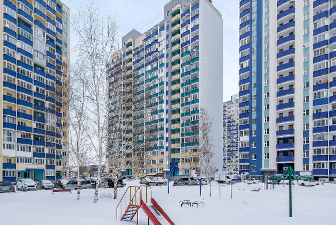 квартира г Новосибирск р-н Первомайский Берёзовое ул Одоевского 1/9 Новосибирск городской округ фото 3