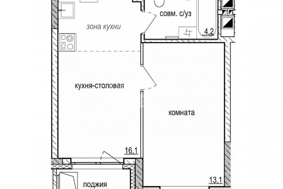 квартира г Ижевск р-н Индустриальный Культбаза ул Шишкина 30 Ижевск городской округ фото 1