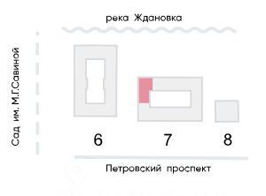 квартира г Санкт-Петербург метро Крестовский Остров пр-кт Петровский 9к/2 округ Петровский фото 2