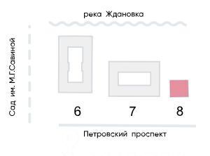 квартира г Санкт-Петербург метро Крестовский Остров пр-кт Петровский 9к/2 округ Петровский фото 2