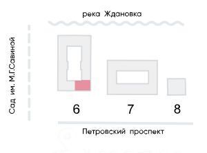 квартира г Санкт-Петербург метро Крестовский Остров пр-кт Петровский 9к/2 округ Петровский фото 2