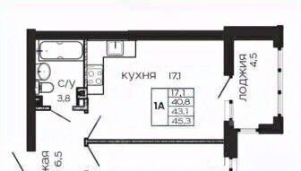 квартира г Ростов-на-Дону р-н Пролетарский ул Максима Горького 295 фото 13