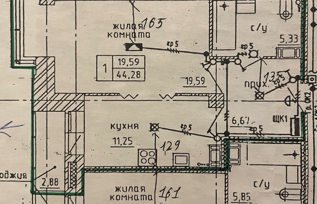 квартира г Санкт-Петербург метро Пионерская пер Железнодорожный 12 округ Светлановское фото 13