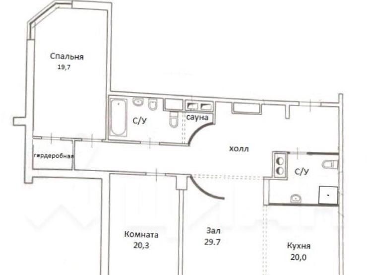 квартира г Москва метро Профсоюзная ул Новочерёмушкинская 44к/2 муниципальный округ Черёмушки фото 16