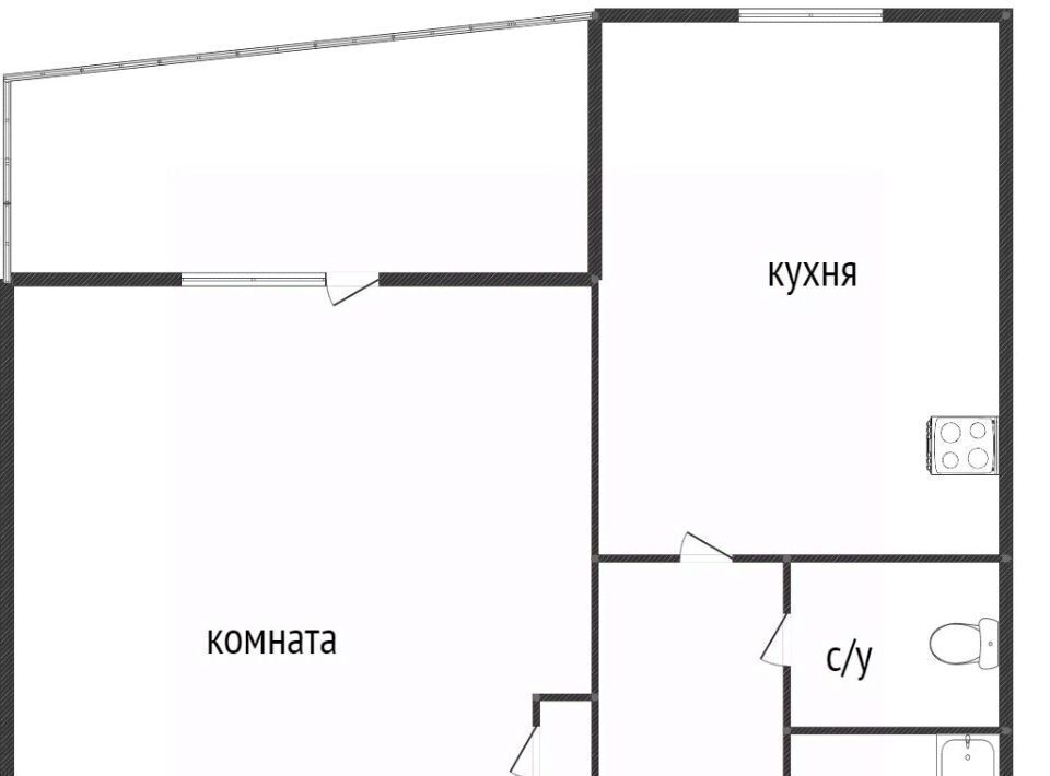 квартира г Нижний Тагил р-н Тагилстроевский пр-кт Октябрьский 15 фото 13