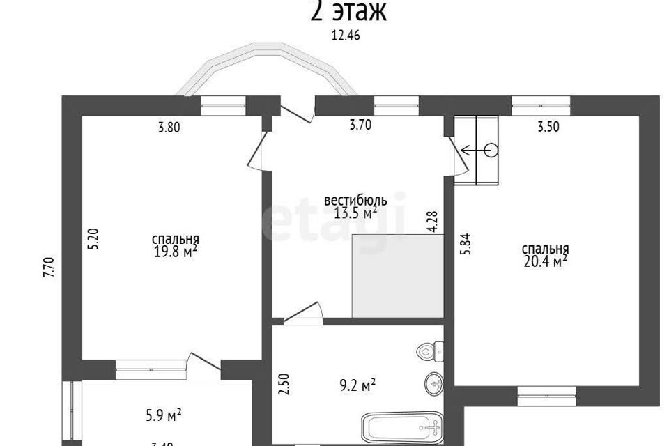 дом городской округ Ленинский 208, СНТ Берёзка-2 фото 7