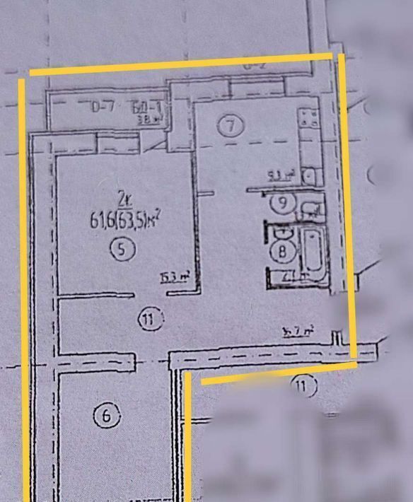 квартира г Самара Безымянка ул Ново-Садовая 353в фото 18