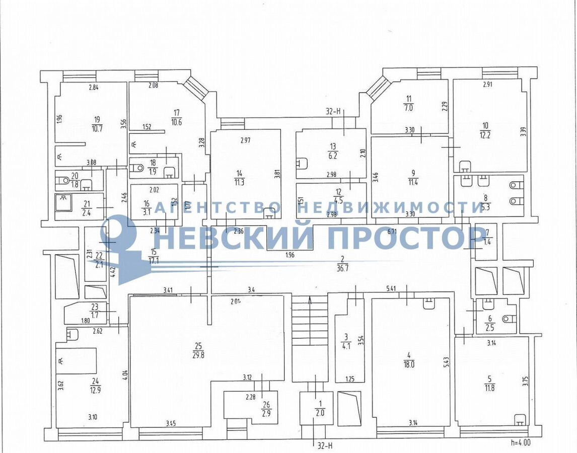 свободного назначения г Санкт-Петербург метро Комендантский Проспект пр-кт Богатырский 22к/1 округ № 65 фото 19