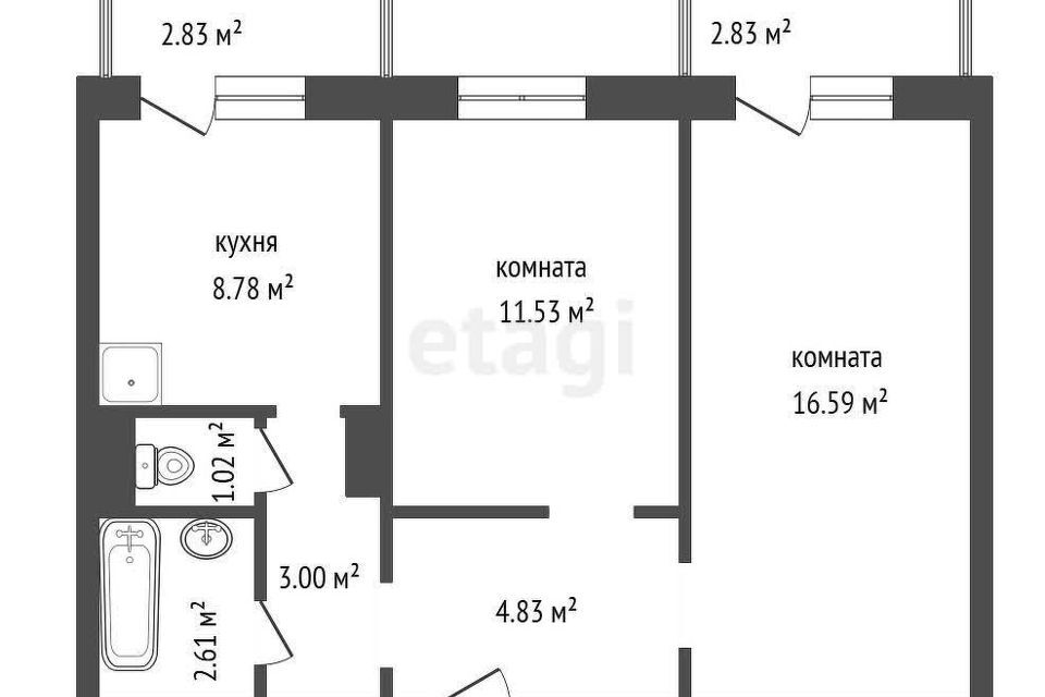 квартира г Красноярск р-н Советский ул Светлова 44 Красноярск городской округ фото 10