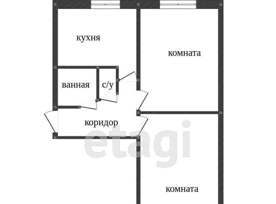 квартира г Сургут ул Островского 18 15А фото 2