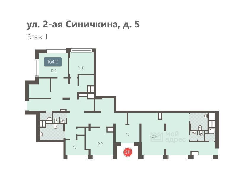 свободного назначения г Москва метро Лефортово ул 2-я Синичкина 5 фото 21