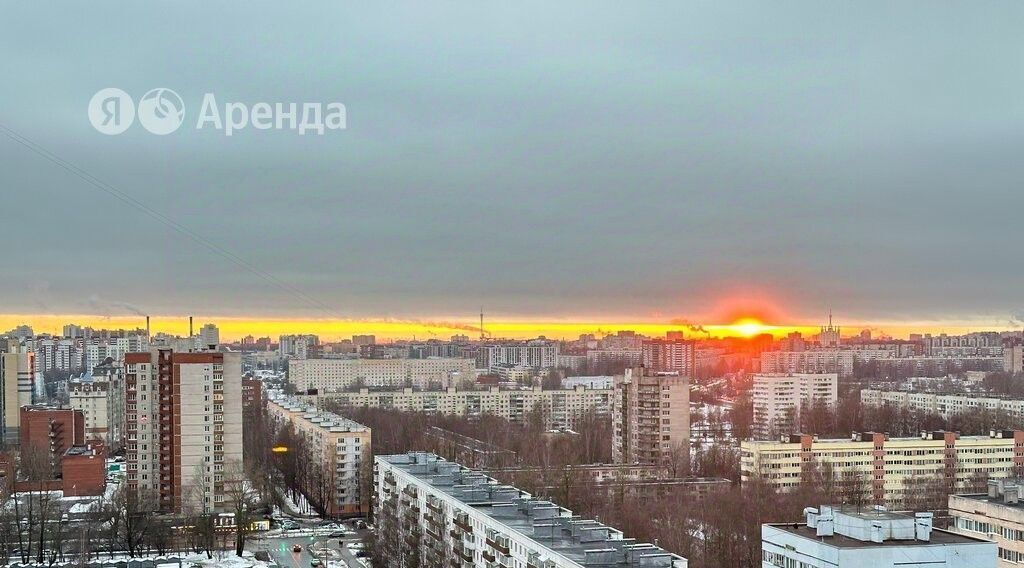 квартира г Санкт-Петербург метро Гражданский Проспект р-н Прометей ул Брянцева 7к/1 фото 6