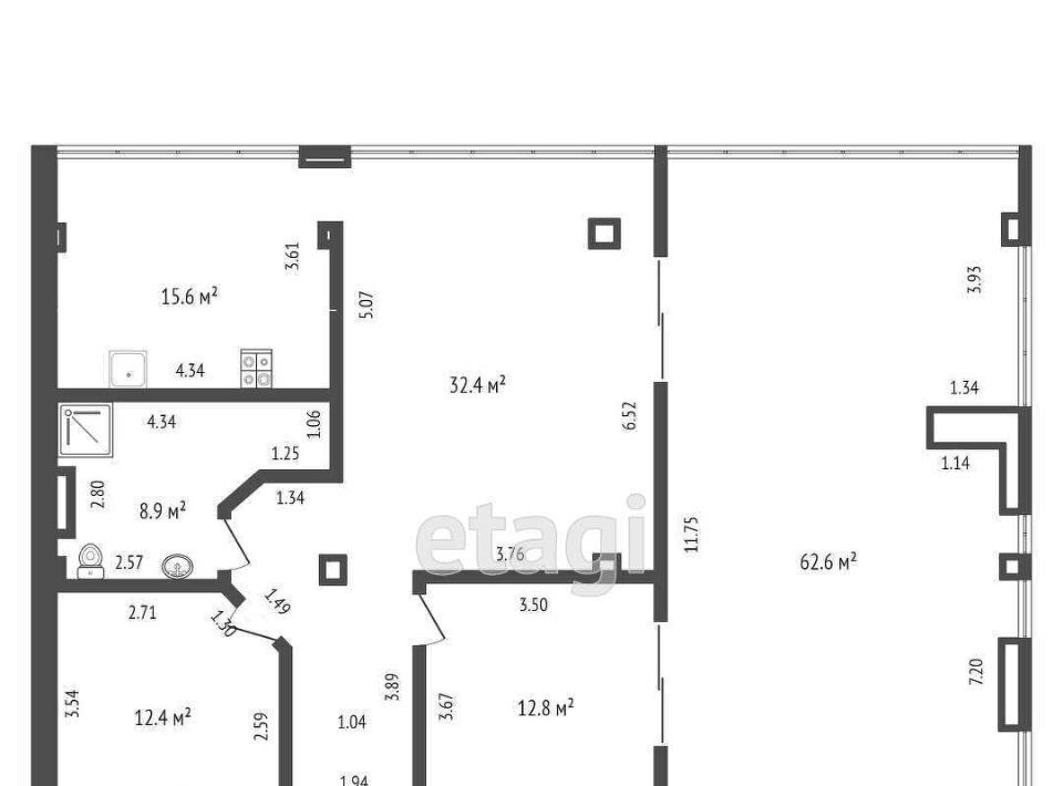 квартира г Ялта ул Щорса 42к/2 фото 2