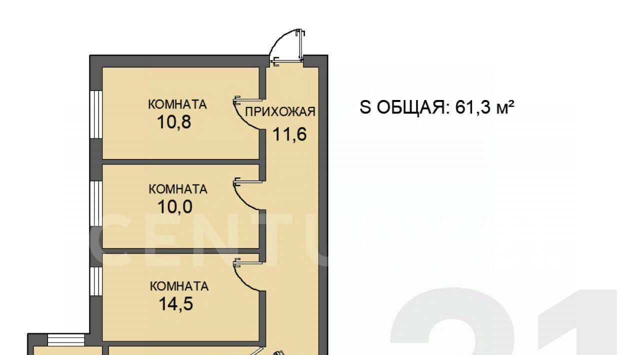 квартира г Санкт-Петербург метро Выборгская пер Нейшлотский 15б фото 2