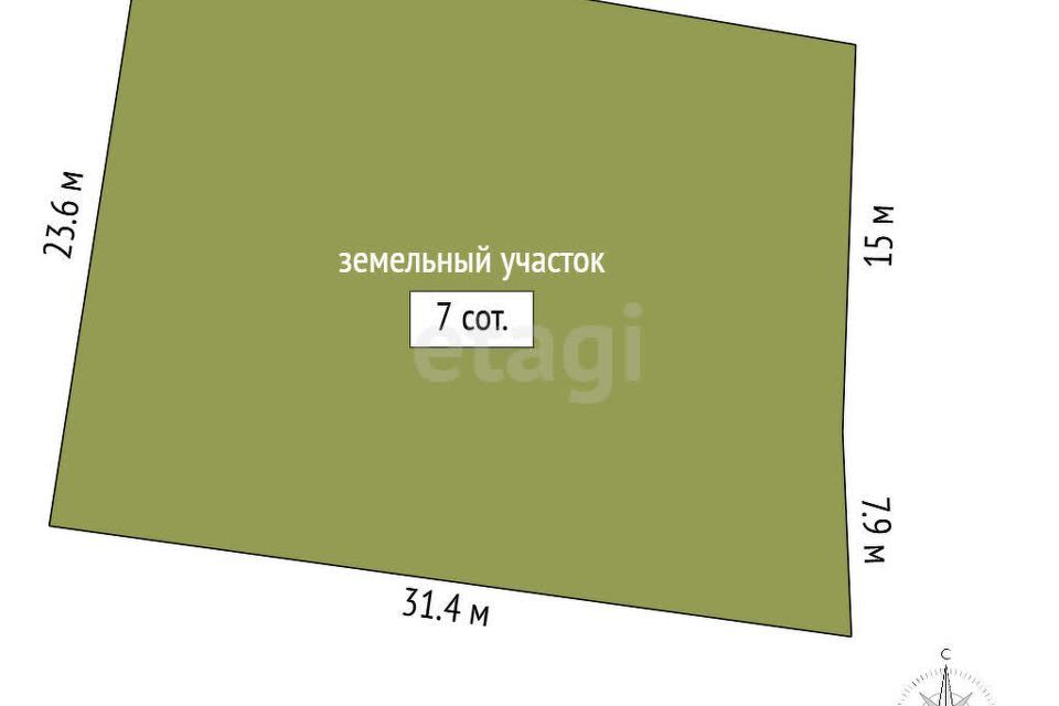 земля р-н Гурьевский п Луговое ул Земляничная 30 фото 7