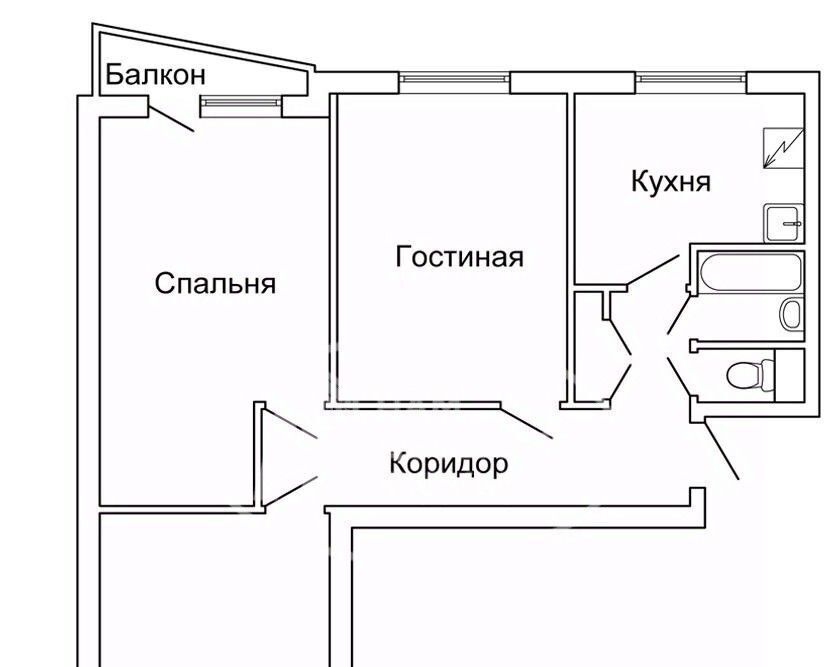 квартира г Чусовой ул Железнодорожная 4 фото 16