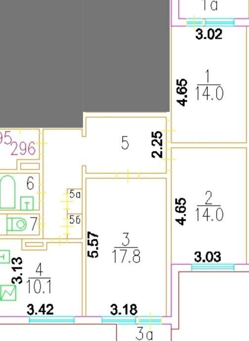 квартира г Москва метро Крылатское ул Крылатские Холмы 27к/3 муниципальный округ Крылатское фото 15