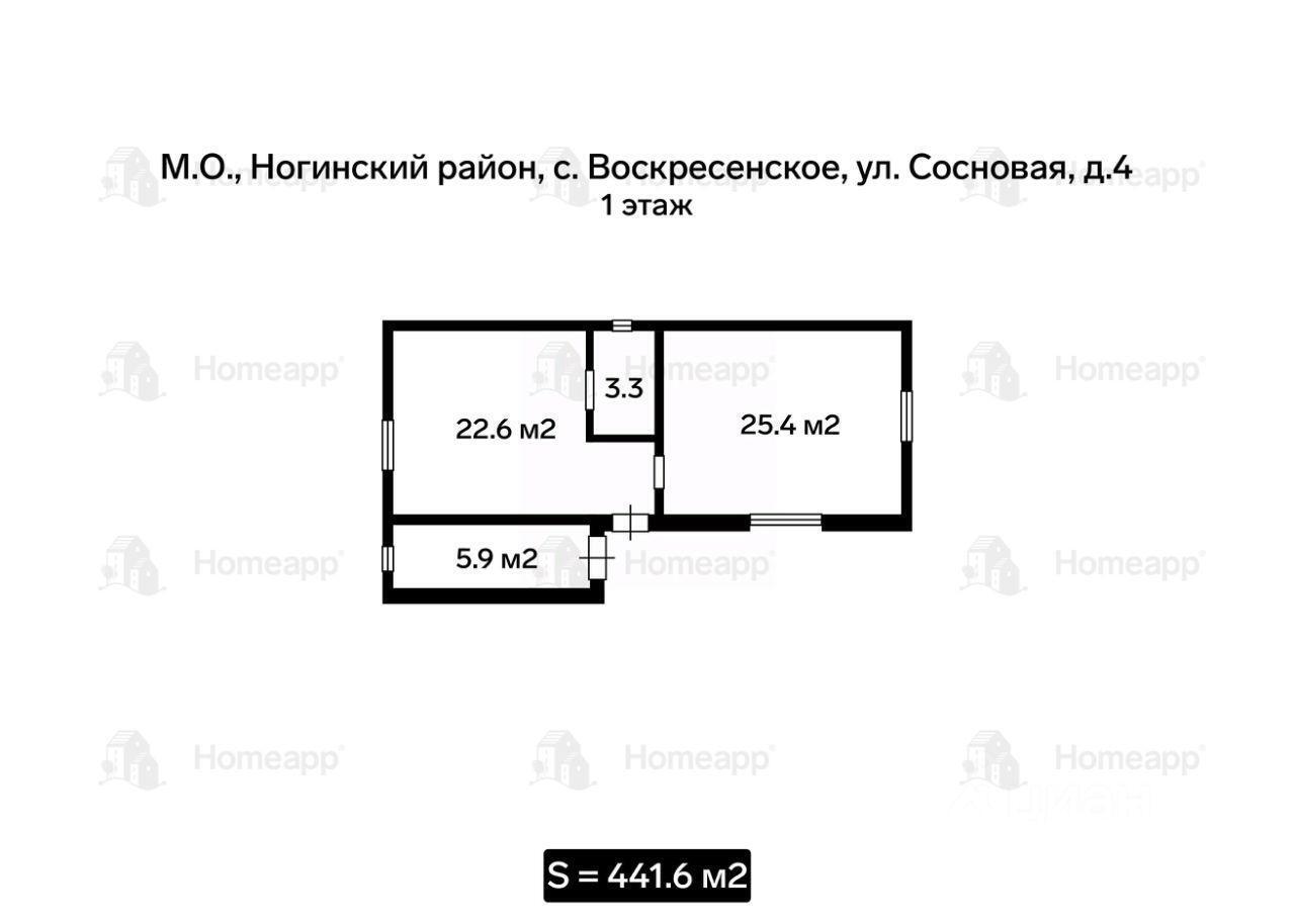 дом городской округ Богородский с Воскресенское ул Сосновая 4 Новокосино фото 2