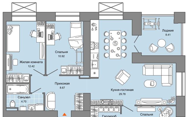 г Киров р-н Ленинский ул 4-й Пятилетки 84 ЖК «Зарядное» фото