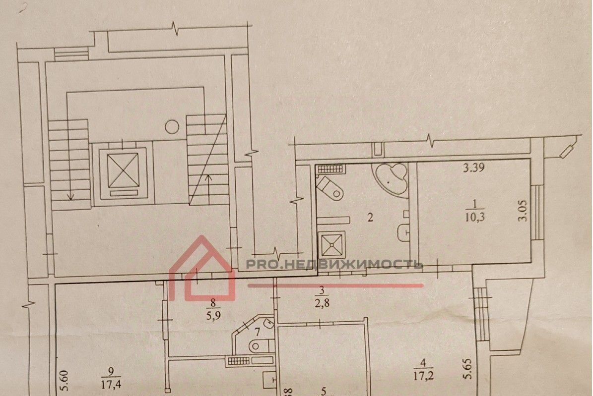 квартира г Архангельск Октябрьский ул Логинова 21 фото 25