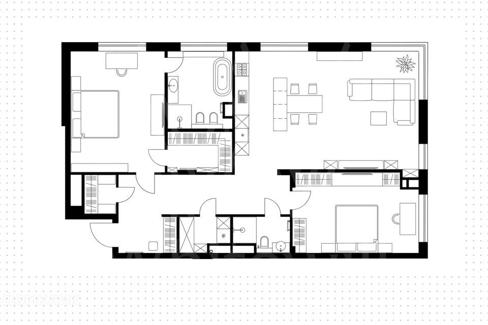 квартира г Москва п Первомайское д Рогозинино ЖК Vnukovo Country Club Троицкий административный округ, Луговая улица, 20в к 5 фото 2