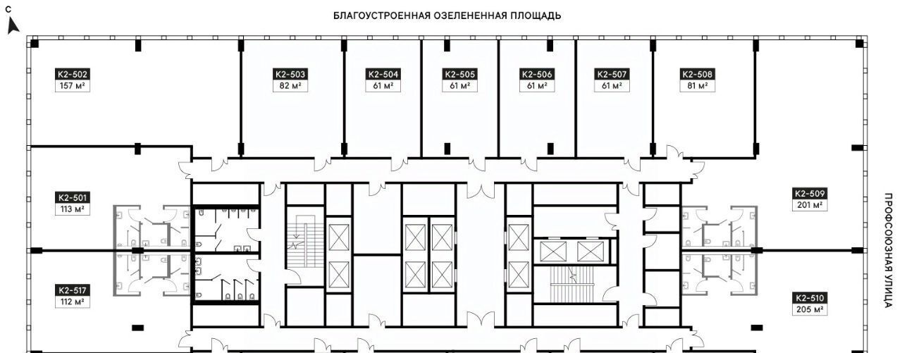 офис г Москва метро Калужская ул Обручева 2с/1 27К фото 12