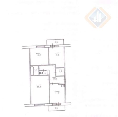 квартира г Находка ул Рыбацкая 15 Находкинский г. о. фото 21