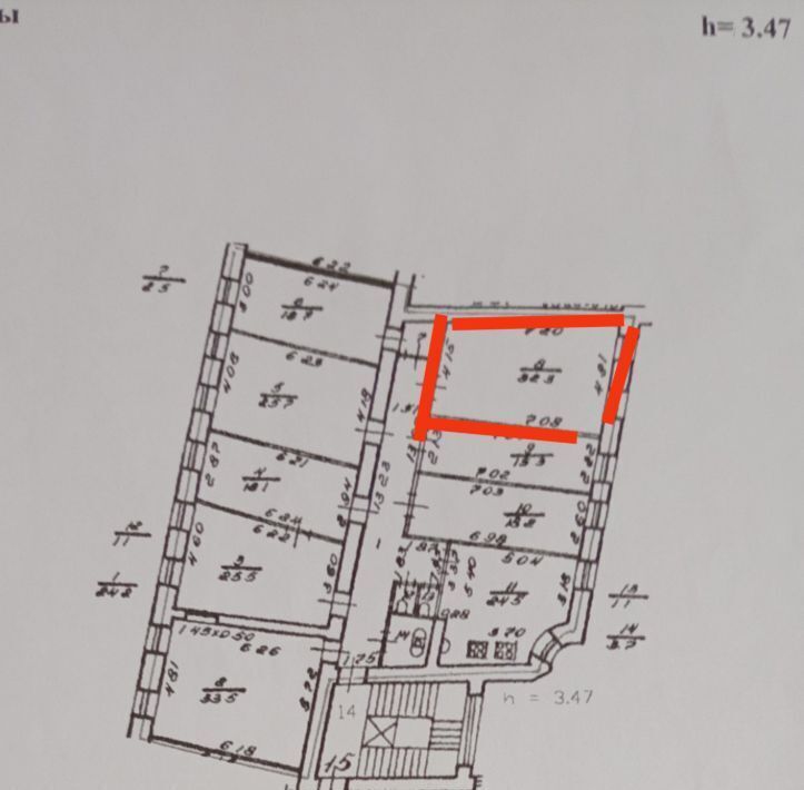 комната г Санкт-Петербург метро Звенигородская наб Реки Фонтанки 80/2 фото 1