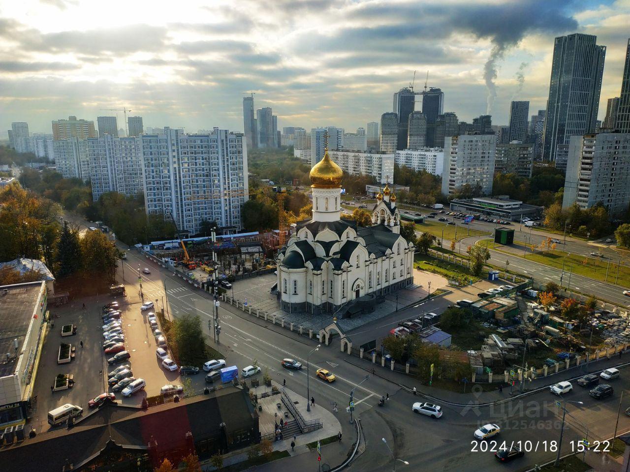 квартира г Москва метро Раменки ЗАО пр-кт Мичуринский 31/4 Московская область фото 12