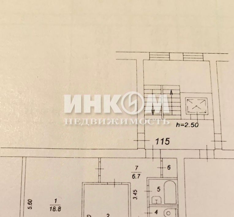 квартира г Москва метро Щелковская ул Спортивная 17 Московская область, Балашиха фото 7