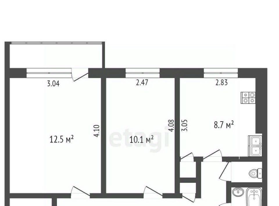 квартира г Ярославль р-н Дзержинский ул Бабича 11к/2 фото 17