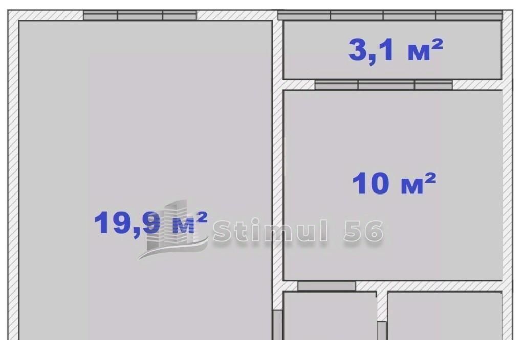 квартира г Оренбург р-н Ленинский ул Поляничко 11/2 фото 4