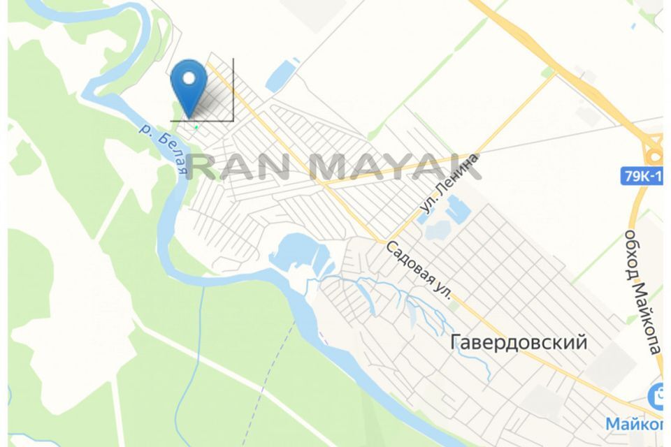 земля г Майкоп снт Джанатан ул Голубая Майкоп городской округ фото 1