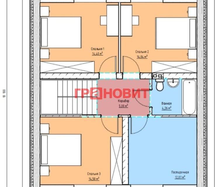 дом р-н Новосибирский Аляска, Семена Дежнёва улица, 32 фото 5