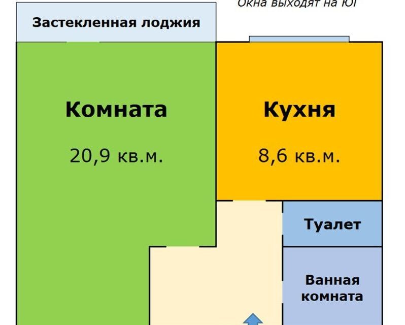 квартира г Москва ул Адмирала Лазарева 39 Юго-Западный административный округ фото 2