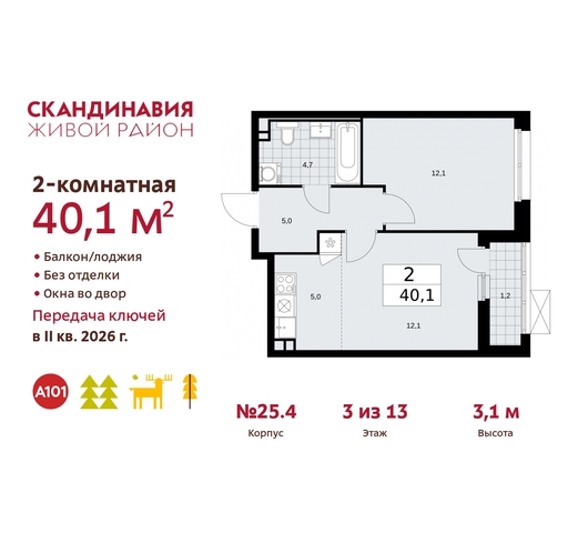 п Сосенское жилой район «Скандинавия» Сосенское, Бутово фото