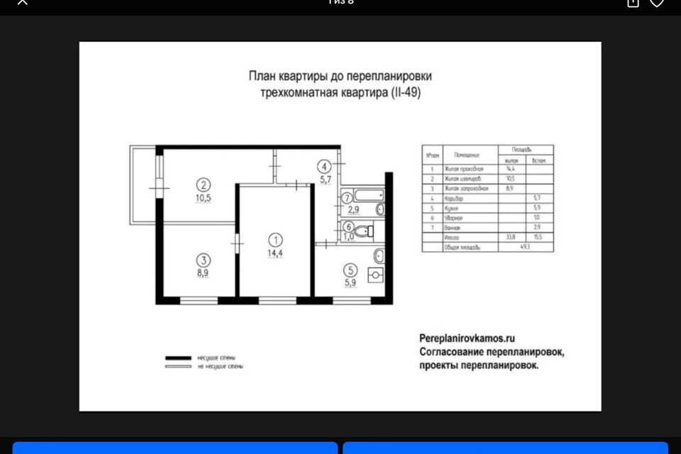 квартира г Москва ул Большая Переяславская 5/2 Центральный административный округ фото 1