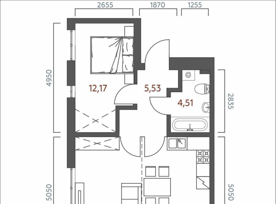 квартира г Иркутск р-н Октябрьский ул 6-я Советская 2 фото 1