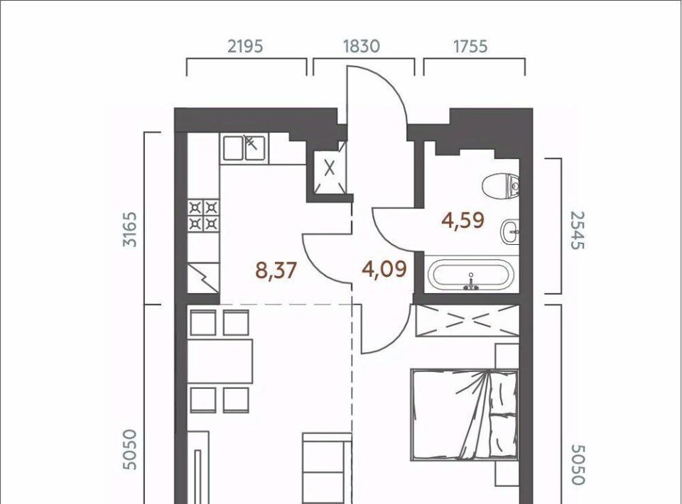 квартира г Иркутск р-н Октябрьский ул 6-я Советская 2 фото 1