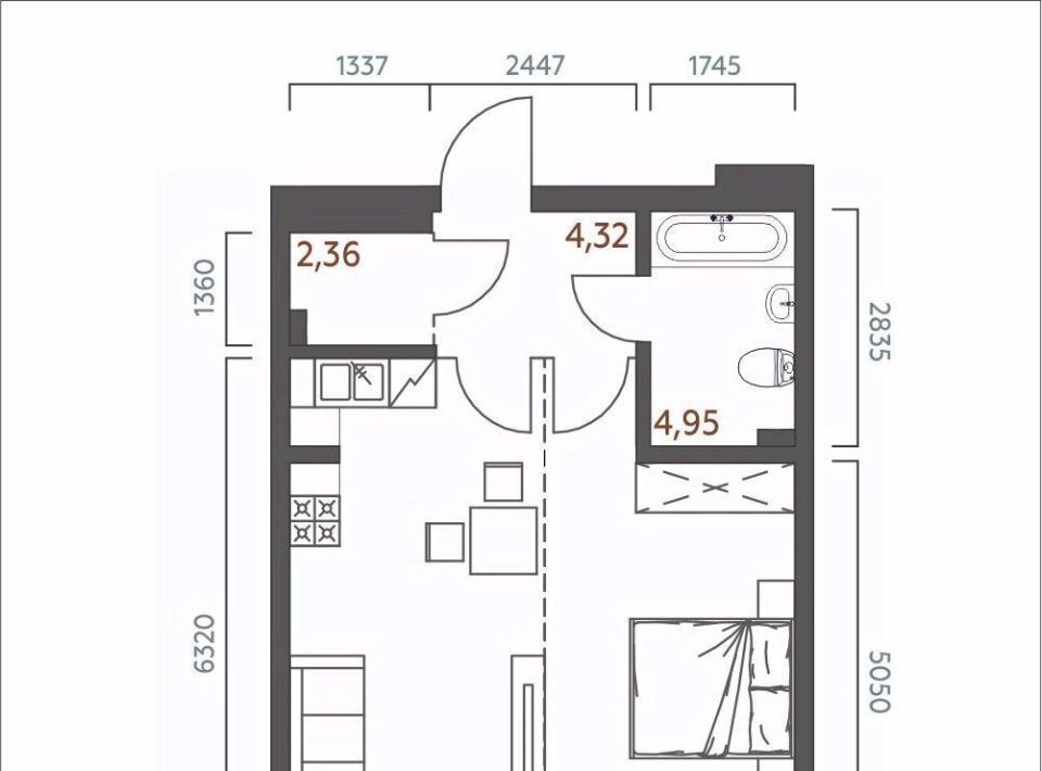 квартира г Иркутск р-н Октябрьский ул 6-я Советская 2 фото 1