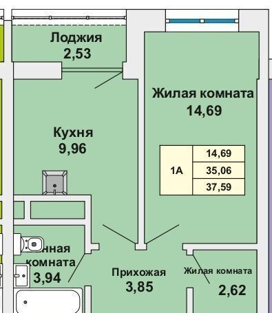 квартира г Набережные Челны р-н Автозаводский пр-кт Абдурахмана Абсалямова 17 фото 5