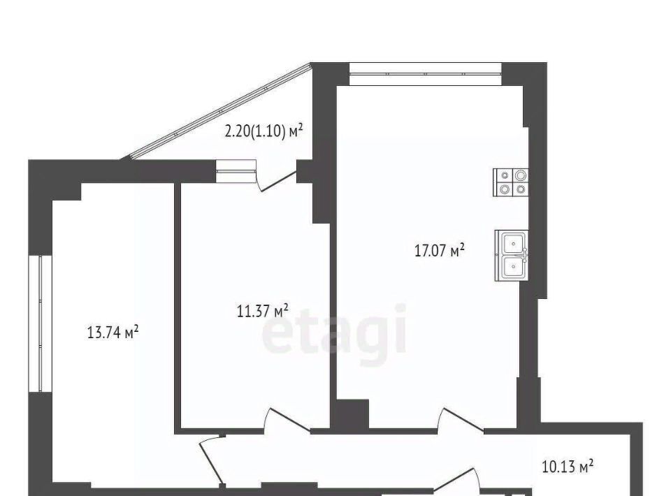 квартира г Ростов-на-Дону р-н Кировский ул Красноармейская 157в/83с 1 фото 2