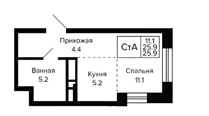 квартира г Новосибирск р-н Октябрьский Золотая Нива ул Грибоедова секц. 1 фото 5