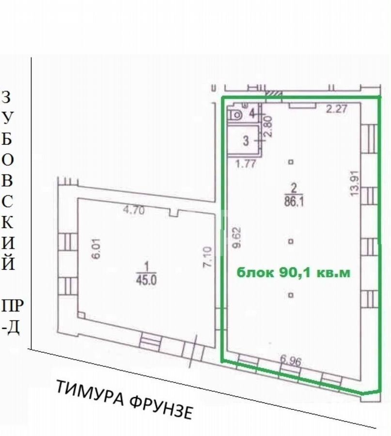 свободного назначения г Москва метро Парк культуры ул Тимура Фрунзе 22 фото 12