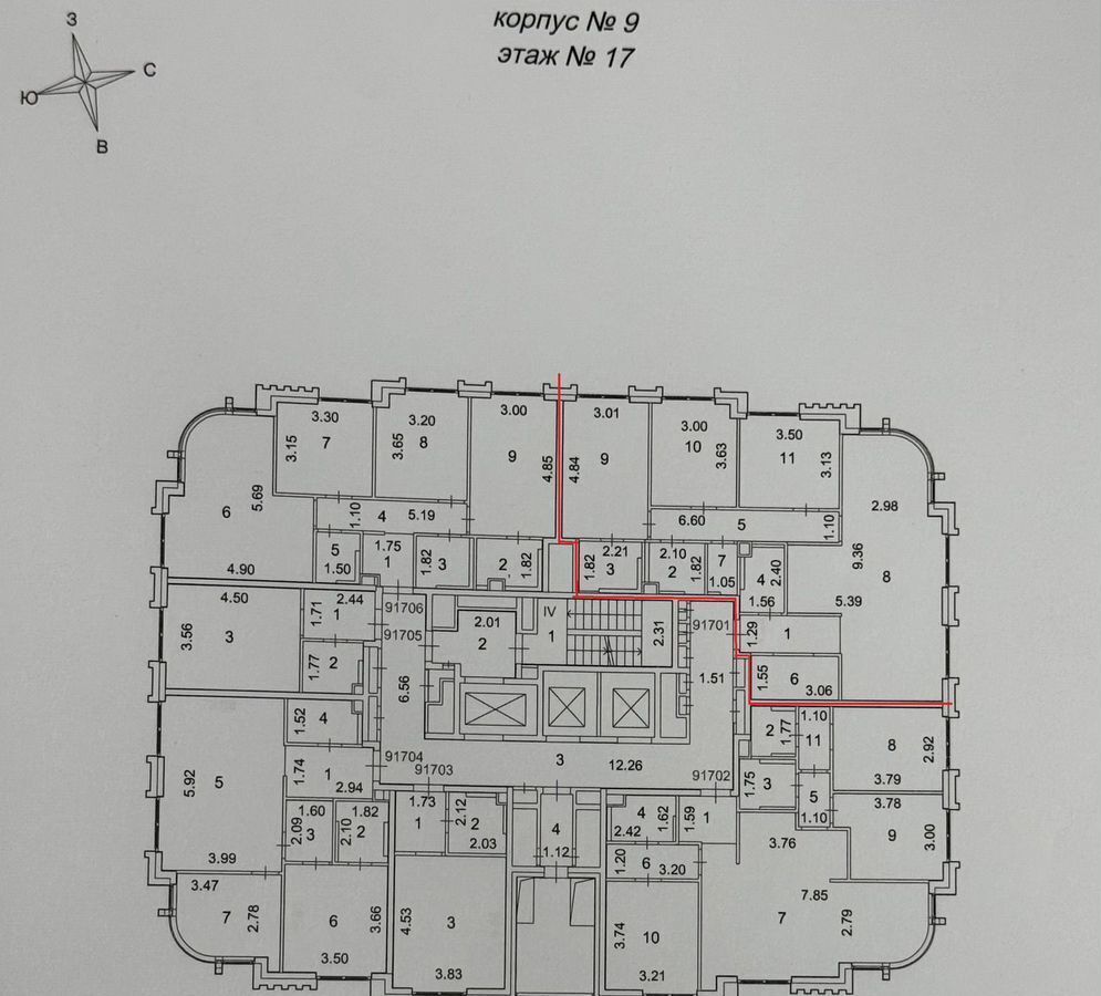 квартира г Москва метро Тульская ул Дубининская 59к/9 фото 34