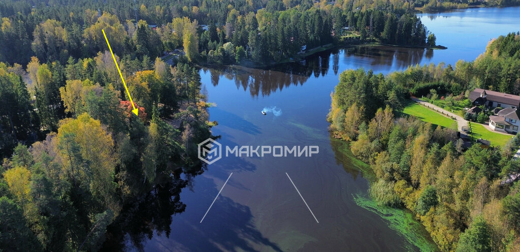 земля городской посёлок Рощино, Береговая улица, 3 фото 11