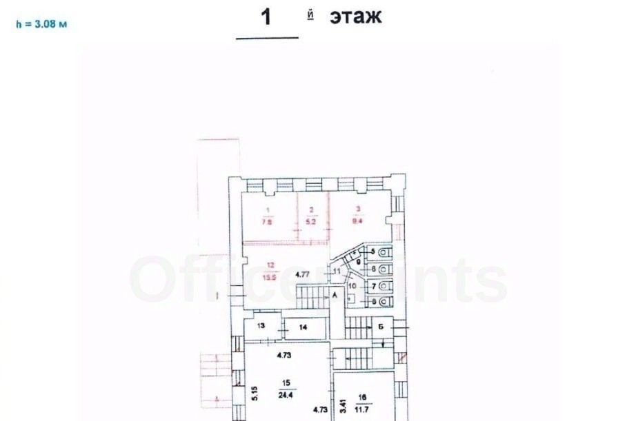 офис г Москва метро Трубная пер 1-й Колобовский 19с/1 фото 35