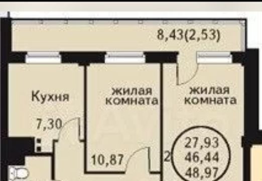 квартира г Пермь р-н Свердловский ул Старцева 143 фото 1